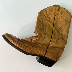 Light brown cowboy boots